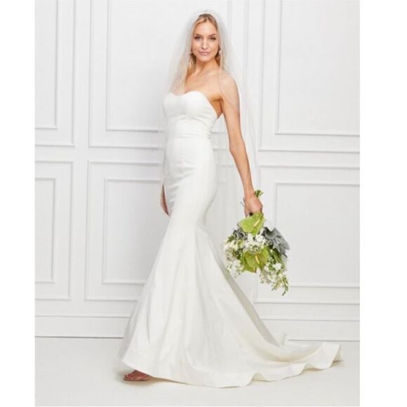 BHLDN Kaia gown - WToo by Watters - size 2, brand new with tags attached - Picture 1 of 5